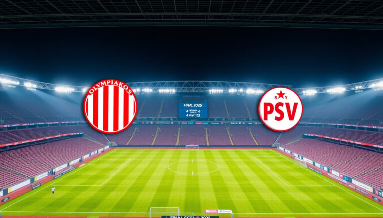 Olympiakos – PSV opstellingen 4 nov 2025: basiself & uitslag
