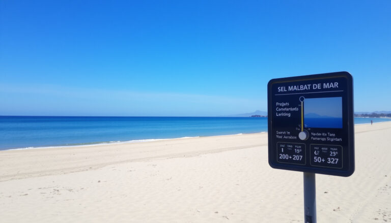 Het weer in Malgrat de Mar: temperaturen, zeewater en tips