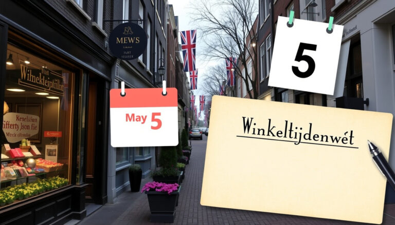 5 mei winkels open: wat zegt de Winkeltijdenwet precies